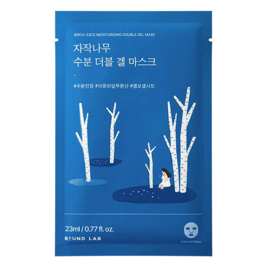Birch Juice Moisturizing Double Gel Mask Sheet 23ml 1Ea