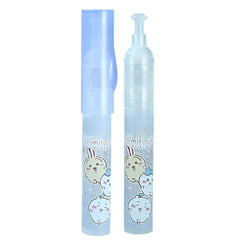 Chiikawa Shimitori Stain Remover Pen Peace Sign Assorted 3-piece set packaging on display at the cosmetic store.