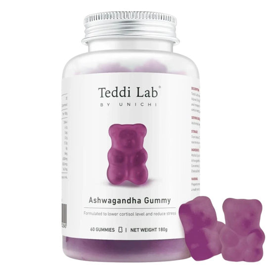 Teddi Lab Ashwagandha Gummy 60s