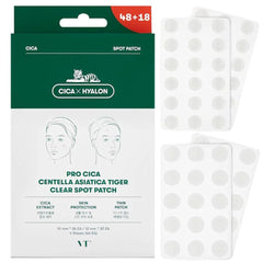 Pro Cica Centella Asiatica Tiger Clear Spot Patch 4pcs (15ea*2+18ea*2)