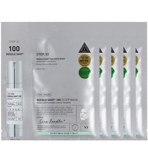 Reedle Shot 100 2-Step Mask (1.5g+25g)*5ea