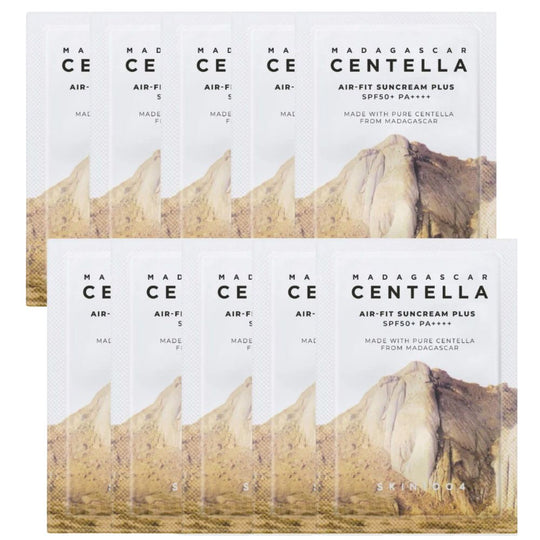 SKIN1004 Madagascar Centella Air-Fit Suncream Plus Sachet 1.5ml [10 Sachet]