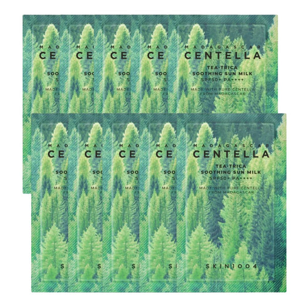 SKIN1004 Madagascar Centella Tea-Trica Soothing Sun Milk Sachet 1.5ml [10 Sachet]