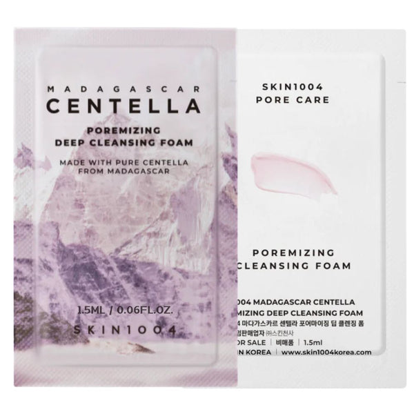 Skin1004 Madagascar Centella Poremizing Deep Cleansing Foam  Sachet 1.5ml