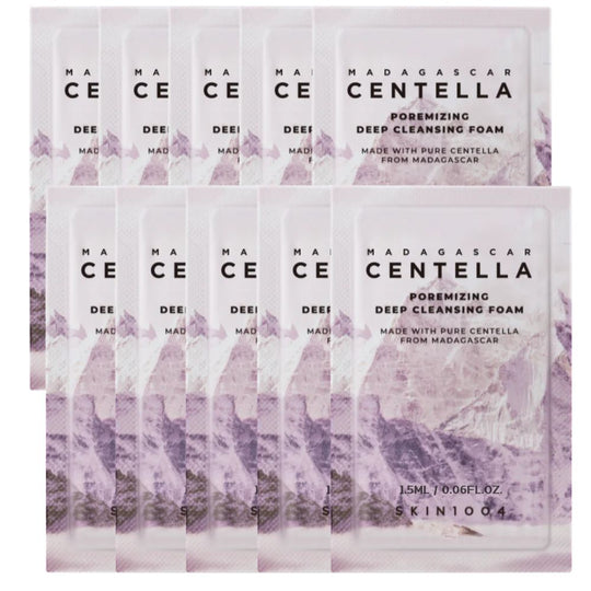 Skin1004 Madagascar Centella Poremizing Deep Cleansing Foam Sachet 1.5ml [ 10 Sachet]