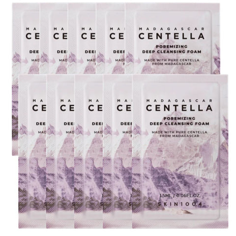 Skin1004 Madagascar Centella Poremizing Deep Cleansing Foam Sachet 1.5ml [ 10 Sachet]