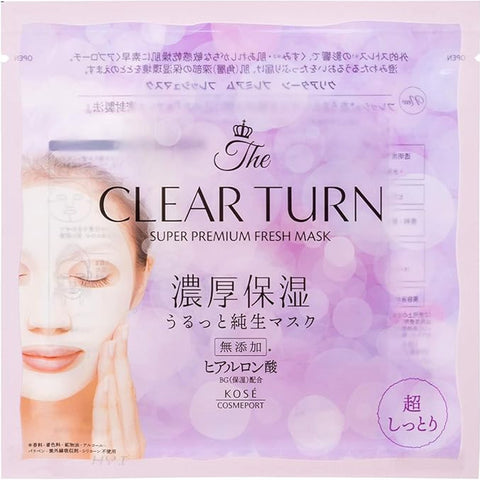 Clear Turn Super Premium Moisturizing Fresh Mask -#Ultra Moist 1 Sheet