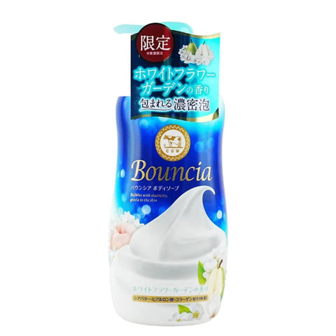 Bouncia Body soap white flower garden fragrance pump 480mL