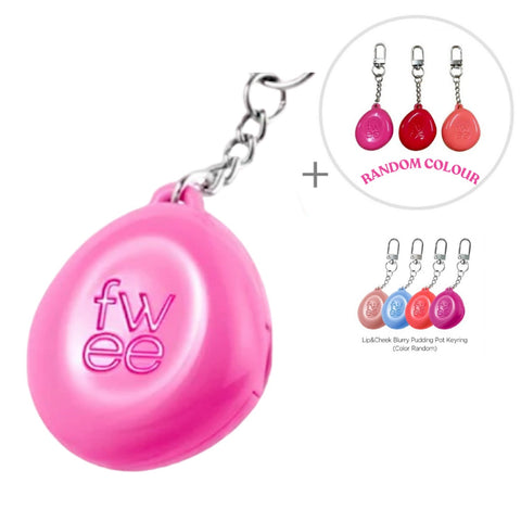 Pudding Pot Pendant Keyring -Random colour