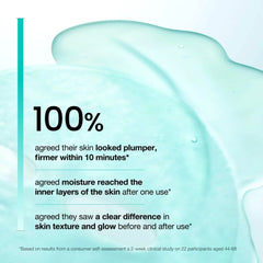 Anua PDRN Hyaluronic Acid Capsule 100 Serum Mask Sheet 1 ea-Product with text about skin plumpness, firmness, and moisture absorption after use.