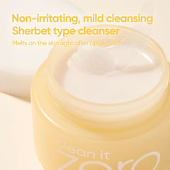 Banila Co Clean It Zero cleansing balm for dry skin hydration