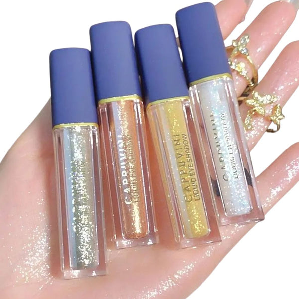 Cappuvini Liquid Eye Shadow- 03 Rose/04 Gold -[ Random Color Will Shipped]