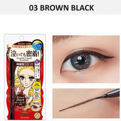 Smooth Liquid Eyeliner Waterproof -03 Brown Black