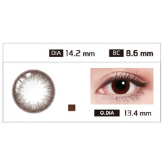 Halo Orbit With UV Block #Cocoa Glow (Daily/10P)