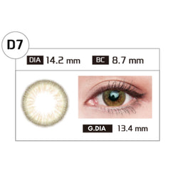 Starlit Muse Anti Blue Light #Aqua Green (Daily/10P)