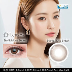 Starlit Muse Anti Blue Light #Brown (Daily/10P)