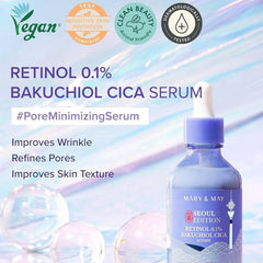 Retinol 0.1% Bakuchiol Cica Serum 80ml