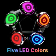 Fidget spinner with five LED colors MEDICUBE AGE-R Booster Pro EX Black Edition Korean beauty device for anti-aging and wrinkle care at home