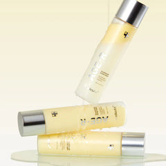 Before and after results with MEDICUBE Age-R Glutathione Glow Toner