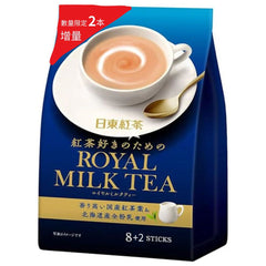 Nittoh Kocha Instant Royal Milk Tea Original 14g 8+2 Sticks