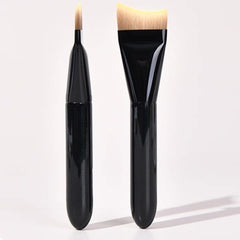 Professional Foundation Liquid Cream Contouring Flawless Brush- Curved Foundation Brush