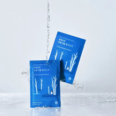 Round Lab Birch Juice Moisturizing Double Gel Mask Pack 23ml x10 ea - Two  facial mask packages with a white background