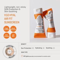 V10 Hyal Airfit Sun Screen 50ml