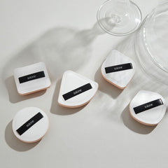 Soufflé Makeup Puff- Fan Shape 1ea