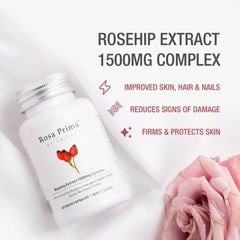 Rosa Prima Rosehip Extract 1500mg Complex 60c