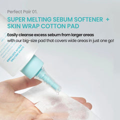Super Melting Sebum Softener (Cotton Pad 40pcs) Set