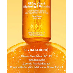 All day Vitamin Brightening&Balancing Facial Serum 50ml