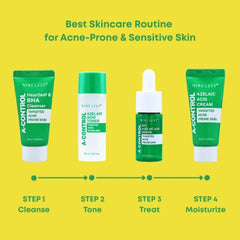 Travel-friendly NINELESS A-Control Mini Kit for acne-prone skin