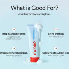 Coconut Clay Cleansing Foam 150ml