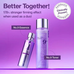 numbuzin No.9+ NAD+ PDRN Glow Boosting Toner 150ml- numbuzin No9 glow toner NAD PDRN hydrating toner Korea|THE COSMETIC STORE NZ