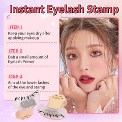 Cat Paw Lower Eyelash Stamp