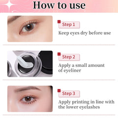 Cat Paw Lower Eyelash Stamp