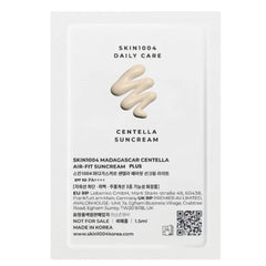 SKIN1004 Madagascar Centella Air-Fit Suncream Plus Sachet 1.5ml [10 Sachet]