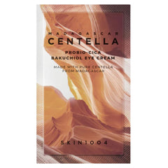 SKIN1004 Madagascar Centella Probio-Cica Bakuchiol Eye Cream packaging on a white background