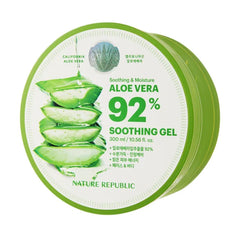 Nature Republic-Korean Aloe Vera Moisturizing Gel for Face and Body-The Cosmetic Store NZ