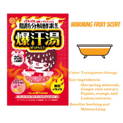 Bakkanto Fruit bath salt - Yuzu Ginger 60g