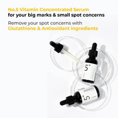 No.5+ Vitamin Concentrated Serum 30ml-[Numbuzin]-The Cosmetic Store New Zealand