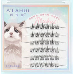 No-Glue Series: Pure Desire Cat Elf False Lashes -Sunflower Style