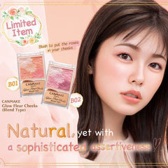 Glow Fleur Cheeks Blend Type -#B01 Cotton Coral