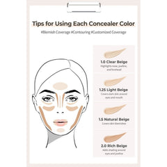 Cover Perfection Tip Concealer -01 Clear Beige