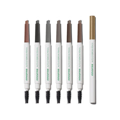 Black auto eyebrow pencil with brush – Korean brow makeup at THE COSMETIC STORE NZ