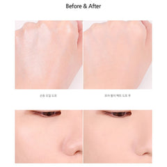 Korean makeup powder for smooth, matte skin before and after 