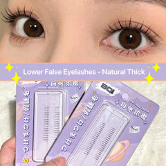 Lower False Eyelashes -Natural Thick [Buy 1 Get 1 Free]