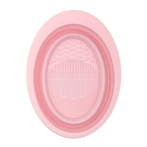 Keqi SILICONE FOLDABLE MAKEUP BRUSH CLEANING BOWL