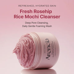 Fresh Rosehip Rice Mochi Cleanser 120g