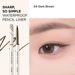 Sharp So Simple Waterproof Pencil Liner -004 Dark Brown 0.14g